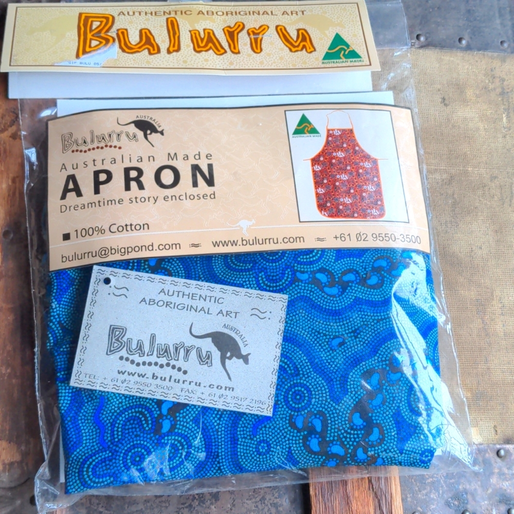 Australian Apron.. Bulurru, Cotton